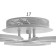 Causteen with PDU 1134/3wt LED 102W 3000K-6000K Dimmer white 56x56x7 cm Bayerlux