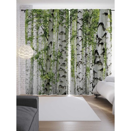 Photostes "Birch Touch", Saten, size 145x265 cm, 2 pcs