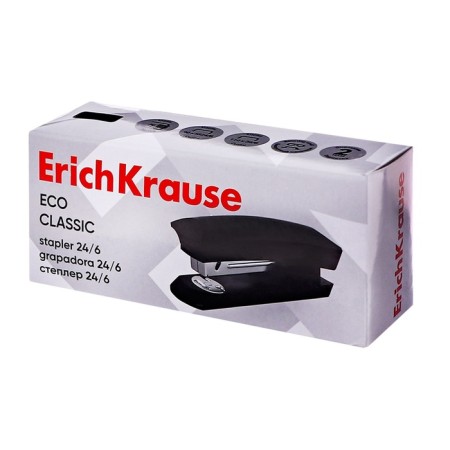 Stapler Erichkrause Eco, No. 24/6 and 26/6, up to 30 sheets, black-5
