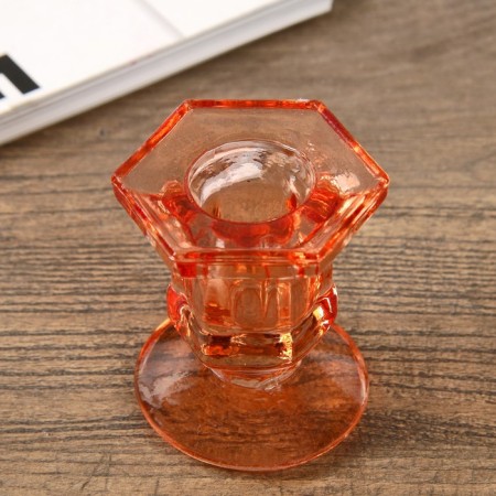 Glass "Yunonna", colored mix 6x5x4.5 cm-1