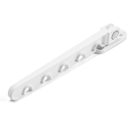 Window limiter, metal for PVC windows, white-8