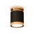 Black sand/yellow gold