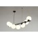 Suspended chandelier jagna g9