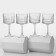 Elysia glass glasses set, 500 ml, 4 pcs