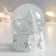 Souvenir Polystone Water Ball "Snowman with a Star" 7x6.7x8.8 cm