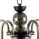 Chandelier NH5270/5 AB+BK bronze/black 5x40W E27 64x61x85cm