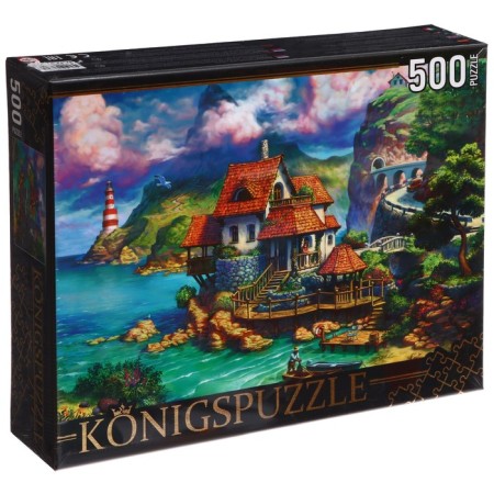 Puzzle "House by the Sea", 500 elements