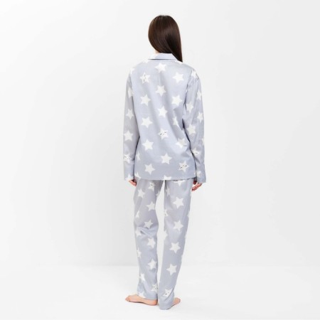 Pajama female kaftan "stars", p. 52-54-3