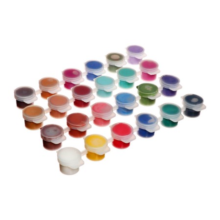 Acrylic paint, set 24 colors x 3 ml, calligrata, frost -resistant, in a package-11