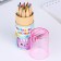A set of colored pencils Mini in the Cat tube, 12 pcs, with a grinder