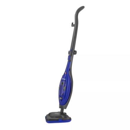 Steam mop KitFort KT-1059, 1300 W, 300 ml, cord 4.7 m, black-blue