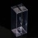 Folding box from PVC 6 x 6 x 15 cm