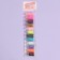 Sparkles for the decor "flicker", a set of 12 bottles, small, colorful