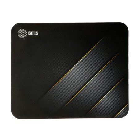 Cactus Gold Geometry, 300x250x2 mm mouse mat, black