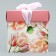 Gift folding box, packaging, “from March 8”, 15 x 15 x 15 cm