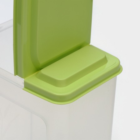 Capacity for bulk products, 1.75 liters, green color-4