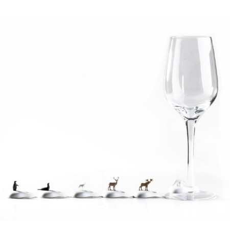 Set of markers for glasses Cool Wine, 6 pcs-3