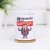 Sublimation mug "I lead with this circus. Male", with application, 320 ml