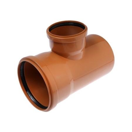 The sewer's tee is Flextron, external, d = 160x110, 90 °