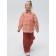Jacket for girls, height 98 cm, peach color