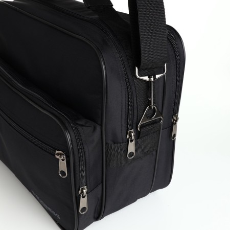 Male bag, luris, black color-3