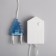Garland “thread” 5 m with nozzles “Blood Balls”, IP20, transparent thread, 30 LED, Blue glow, 8 modes, 220 V