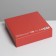 Gift folding box, packaging, “red”, 20 x 18 x 5 cm