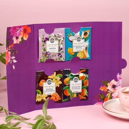 Tea in the envelope "Blow with happiness", 7.2 g (4 pcs. X 1.8 g),-2