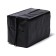 Package for seedlings, 1 l, 9 × 18 cm, polyethylene 50 microns thick, with perforation, black, Greengo