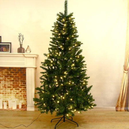 Fibrooptic Christmas tree "Exclusive" Green Classic, 180 cm D of the lower tier 105 cm 646 branches