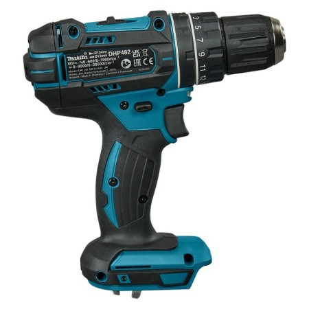 Makita DHP482Z, strike, 18 V, 9000/28500 FP/min, 62/36 Nm, without battery and ZU-3