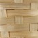 Wicker basket, d21 x 10/34 cm, bamboo
