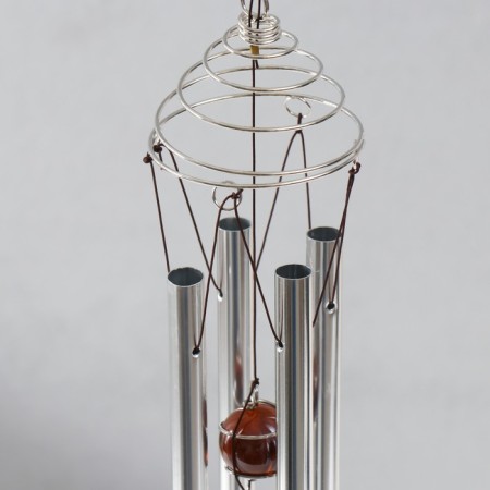 Wind music metal, plastic 4 tubes "Sun" 65x10x6.5 cm-2