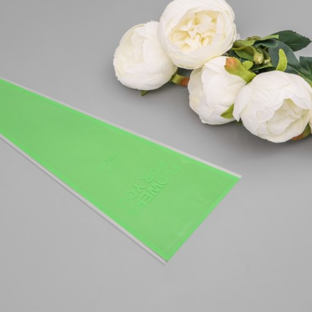 Packet stoop for flowers, "for you", 12.5+4x45 cm, green-2