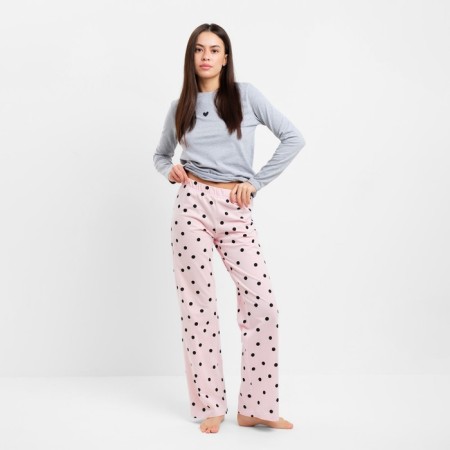 Pajama female (longshit and trousers) KAFTAN "CUTE" Size 52-54-4