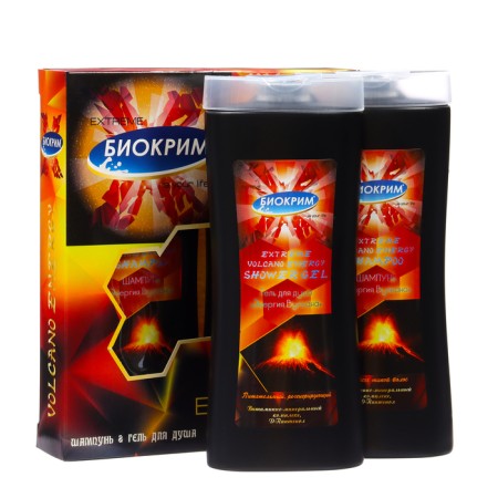 Gift set of men's Extreme: shampoo, 250 ml + shower gel, 250 ml