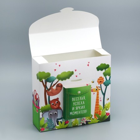 Gift mold, packaging, “Adventures”, 23.5 x 22 x 7 cm-2