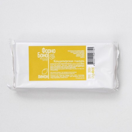 Clamping glaze "Foro Bono", lemon, 300 g-1