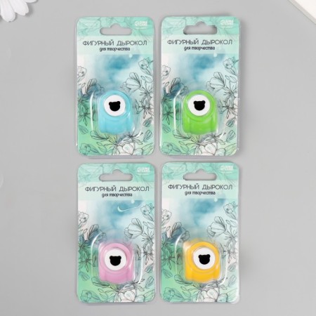 Figure hole "Head Head" d = 0.8 cm mix 3x2.5x2.5 cm-7