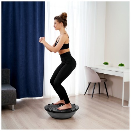 Semosfer Bosu gymnastic, 58 x 25 cm, with a pump, color gray color-4