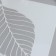 Plastic stencil "Birch sheet" 13x13 cm