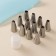 Confectionery set, 15 items: 12 nozzles in boxing, 1 adapter, confectionery bag