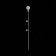 Wall lamp ST LUCE. SL1015.401.01. Gante. 1x60 W, E27, 6x131 cm, black color