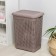 Babel basket with a lid, 50 l, 42 × 31 × 56 cm, color mix
