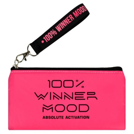 Penal soft, 1 department, 100 x 195 mm, flat, reflective element, phoenix "Your Rules" Pink 64973