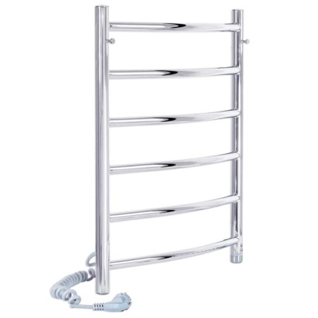 Electric towel "Laris" Classic, 500x800 mm, ladder, 6 crossbars, left