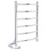 Electric towel "Laris" Classic, 500x800 mm, ladder, 6 crossbars, left