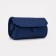 Cosmetic bag, 4 parts on zippers, blue color