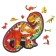 Wooden puzzle "Bronotosaurus"