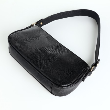 Women's bag with lightning, black color-8
